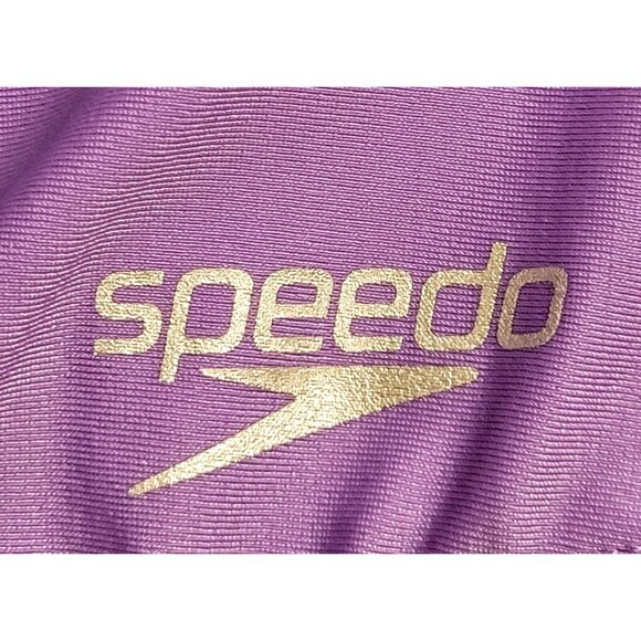 Speedo Girls 1PC Swimsuit Size XL Lavender Multicolor Ruffle Gift Swimteam Pool - Picture 5 of 13